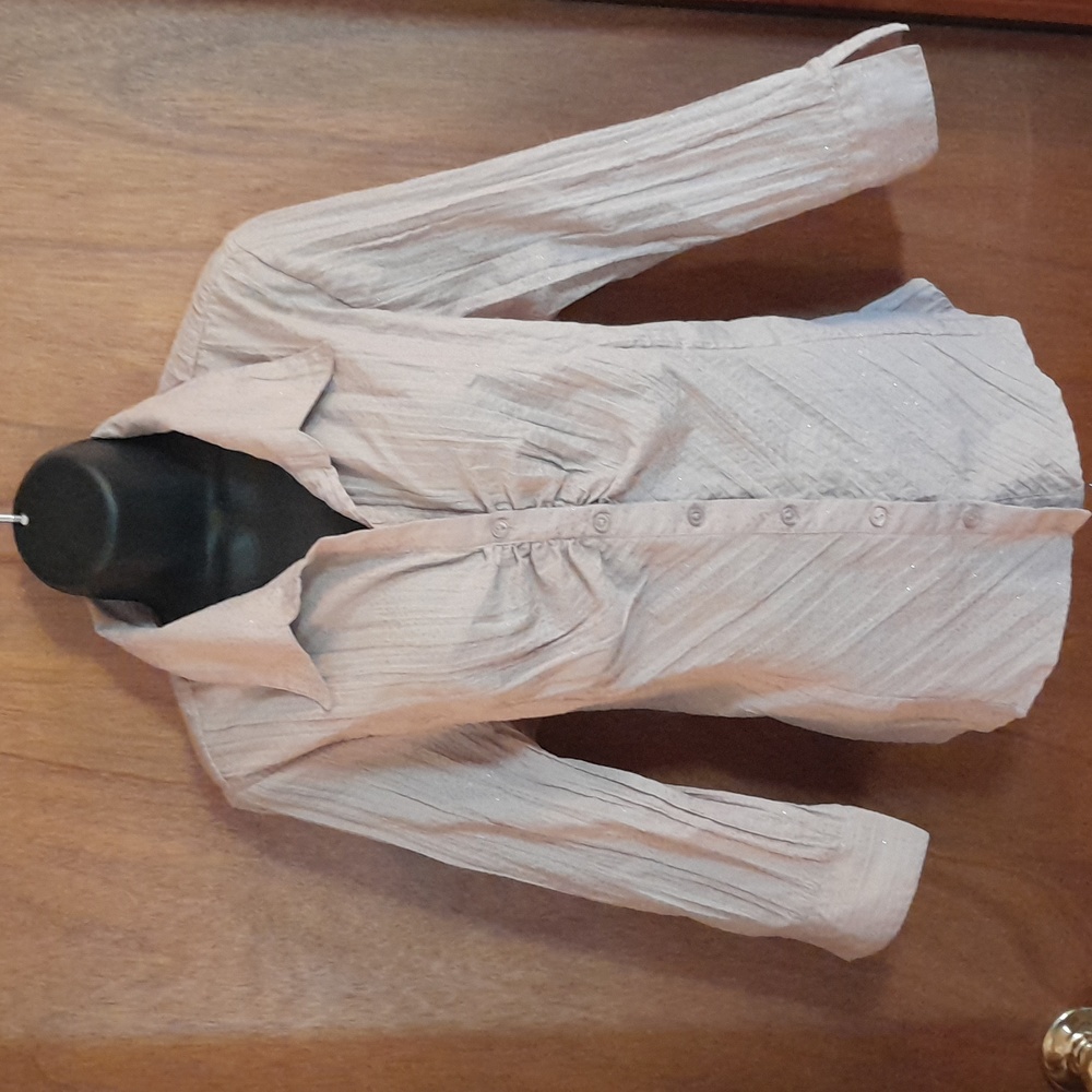 Manhattan Girl Crinkle Blouse